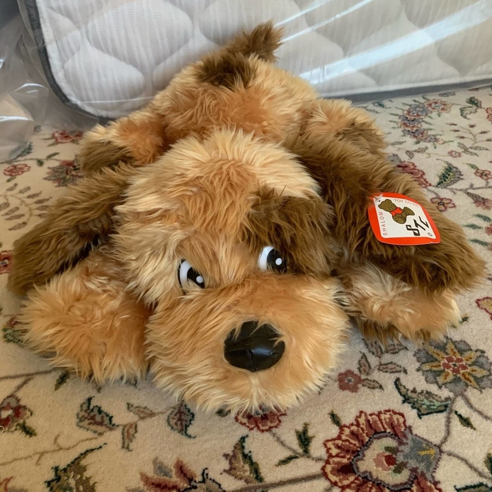 NWT RARE Shalom Toy Company STC Dog Stuffed Animal